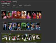 Tablet Screenshot of anncookphotos.co.uk